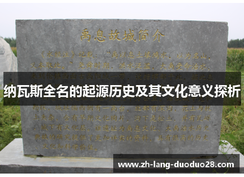 纳瓦斯全名的起源历史及其文化意义探析